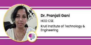 Kruti Institute of Technology & Engineering, HOD CSE: Dr. Pranjali Gani Interview