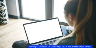 Karunya Deemed University Admission 2023 Open for UG and PG Programs; Check Details Here