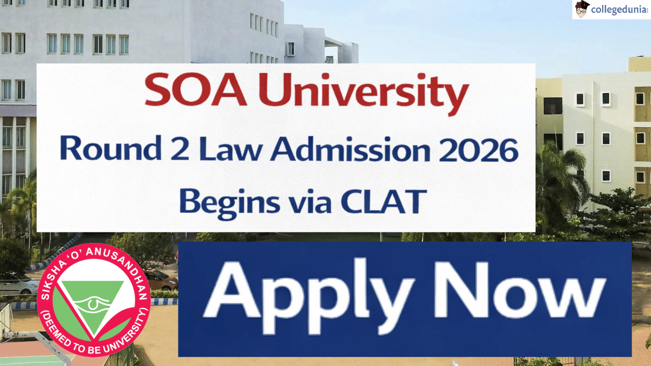 SOA University Round 2 Law Admission 2026