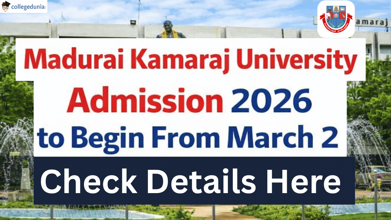 Madurai Kamaraj University Admission 2026