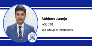 KIET Group of Institutions, Ghaziabad, Head of CSIT Department: Dr. Abhinav Juneja Interview