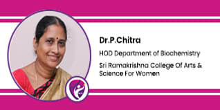Sri Ramakrishna College of Arts and Science for Women, Coimbatore, Head of Biochemistry Department: Dr. P. Chitra Interview
