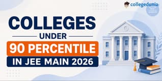 Colleges Under 90 Percentile in JEE Main 2026