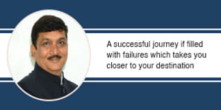 A successful journey if filled with failures which takes you closer to your destination, explains Dr. Indrajeet Singhvi