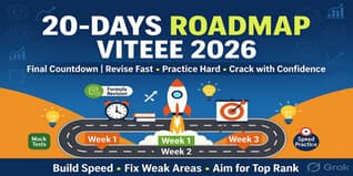 Last 20-Days Roadmap for VITEEE 2026