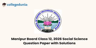 Manipur Board Class 10 Social Science 2026 Question Paper with Solution PDF