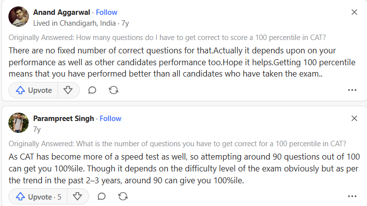 How Many Questions to Attempt for 100 Percentile?