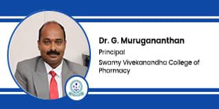 Swamy Vivekanandha College of Pharmacy Principal: Prof. Dr.  G. Murugananthan Interview