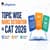 Topic Wise Marks Distribution in CAT 2026