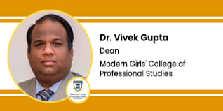 Modern Girls College of Professional Studies, Lucknow: Dr. Vivek Gupta Interview