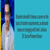 Students shouldnt choose a career on the basis of market requirements as demand keeps on changing with time advises Dr Surya Praveen Kumar