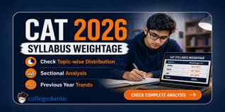 CAT 2026 Syllabus Weightage: Check Topic-wise Distribution, Sectional Analysis & Previous Year Trends