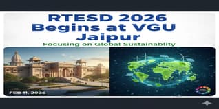 RTESD 2026 Begins at VGU Jaipur Focusing on Global Sustainability