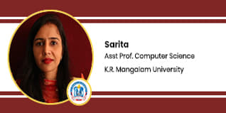 K.R. Mangalam University Asst. Professor, Computer Science: Ms. Sarita Interview