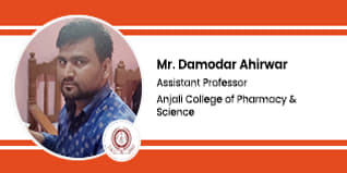 Anjali College of Pharmacy & Science, Assistant Professor: Mr. Damodar Ahirwar Interview