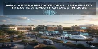 Why Vivekananda Global University  VGU is a Smart Choice in 2026