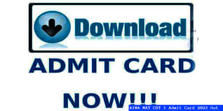 AIMA MAT CBT 1 Admit Card 2023 Out @mat.aima.in; Check Direct Link Here