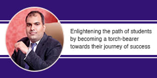 Enlightening the path of students by becoming a torch-bearer towards their journey of success