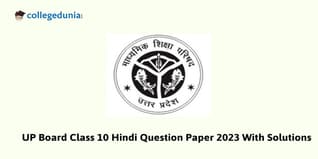 UP Board Class 10 Hindi Question Paper 2023 (Code 801 DE) Available- Download Here with Solution PDF