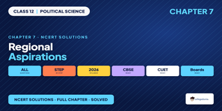 Regional Aspirations Class 12 NCERT Solutions