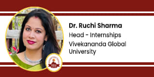 Vivekananda Global University, Head - Internships: Dr. Ruchi Sharma Interview