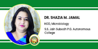 S.S. Jain Subodh P.G. Autonomous College, Jaipur, HOD - Microbiology :  Dr. Shazia M. Jamal Interview