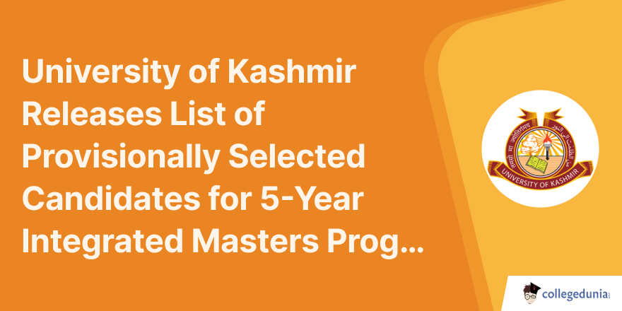 University of Kashmir Releases List of Provisionally Selected ...