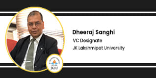 VC Designate, JK Lakshmipat University: Dheeraj Sanghi Interview