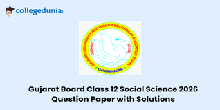 Gujarat Board Class 12 Social Science 2026 Question Paper with Solutions