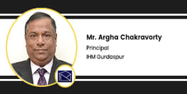 Interview Mr Argha Chakravorty Principal at IHM Gurdaspur