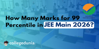 How Many Marks for 99 Percentile in JEE Mains 2026?