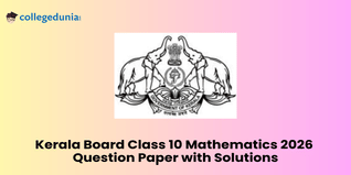 Kerala Board Class 10 Mathematics Question Paper 2026 with Solutions