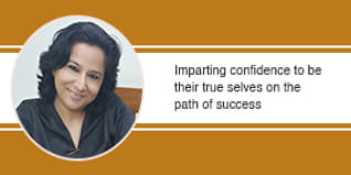Imparting confidence to be their true selves on the path of success