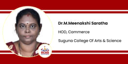 Interview Dr M Meenakshi Saratha HOD of Commerce at Suguna College Of Arts and Science