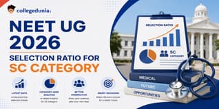 NEET UG 2026 Selection Ratio for SC Category