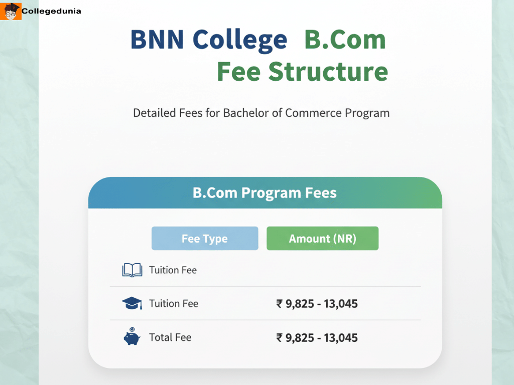 BNN COLLEGE B.Com FEES