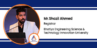 BESTIU Registrar: Mr. Shazil Ahmed Interview