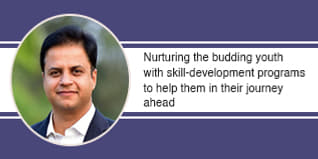 Nurturing  the budding  youth with skill-development programs to help them in their journey ahead