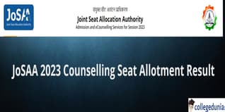 JoSAA 2023 Counselling Round 5 Seat Allotment Result Released@josaa.nic.in; Check Direct Link to Download Here