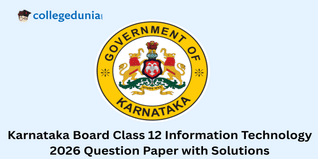 Karnataka Board 2026 Class 12 Information Technology Question Paper with Solutions