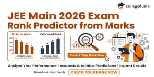 JEE Main 2026 Exam Rank Predictor from Marks