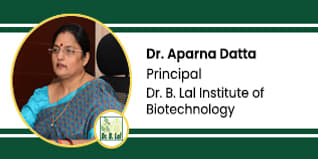 Dr. B.Lal Institute of Biotechnology, Jaipur, Principal: Dr. Aparna Datta Interview