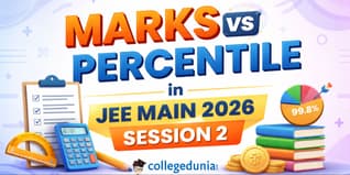 Marks vs Percentile in JEE Main 2026 Session 2