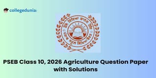 Punjab Board Class 10 2026 Agriculture Question Paper with Solution PDF : Available Here