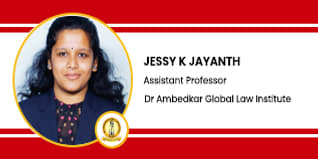 Dr Ambedkar Global Law Institute, Tirupati, Andhra Pradesh, Assistant Professor : Jessy K Jayanth Interview