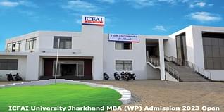 ICFAI University Jharkhand MBA (WP) Admission 2023 Open; Apply till April 18
