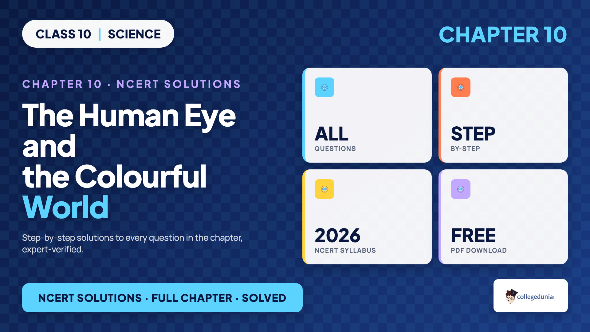 The Human Eye and the Colourful World Class 10 Science Chapter 10 NCERT Solutions