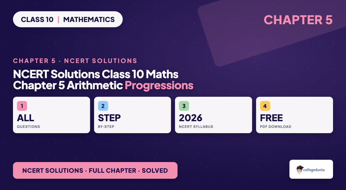 Arithmetic Progressions Class 10 Maths Chapter 5 NCERT Solutions