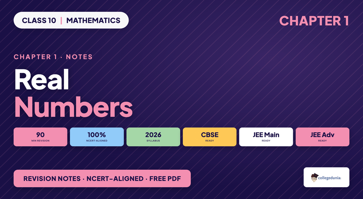 Real Numbers Class 10 Maths Chapter 1 Notes