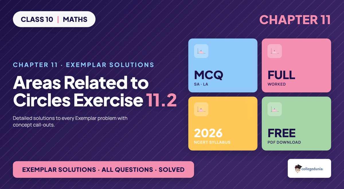 NCERT Exemplar Solutions Class 10 Maths Chapter 11 Areas Related to Circles Exercise 11.2